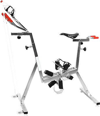 vélo de piscine - aquabike - aquafitness - silver - archimède