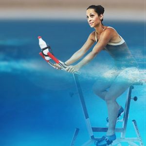 Pool bikes - underwater cycling - aquacycling - waterproof bike - aquafit - archimède