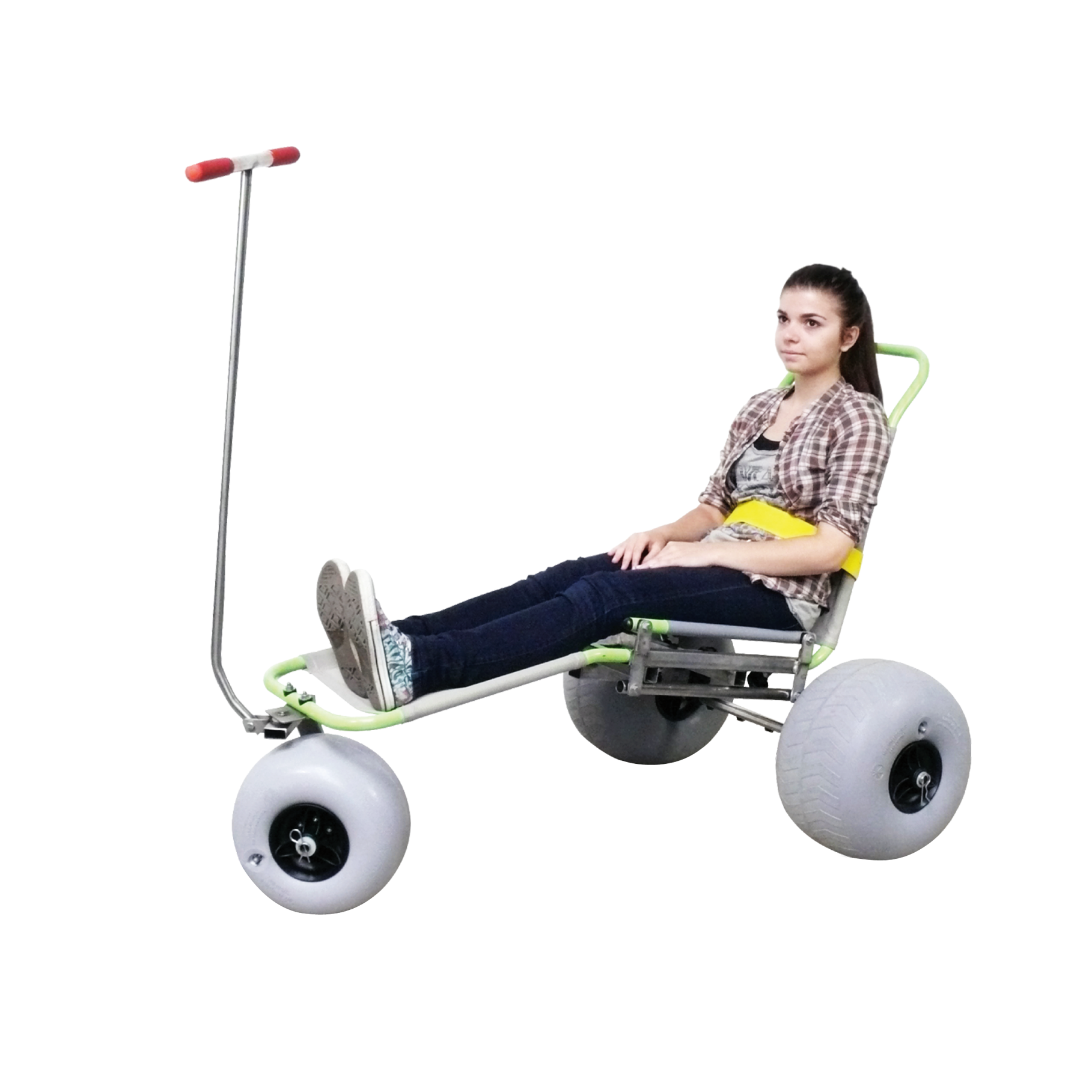 fauteuil tout terrain triroll Archimede Accessibilité handicapé Archimede Aquafitness