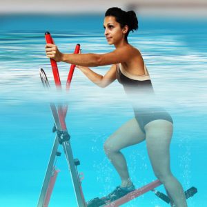 vélo elliptique de piscine - vélo elliptique aquatique - aquaelliptique - aquafitness - archimède
