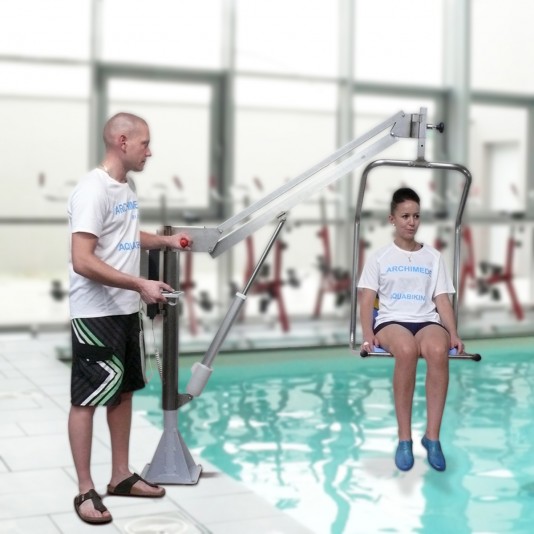 Siege ascenseur de piscine Archimede