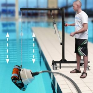 Mât de levage mobile de piscine Archimède