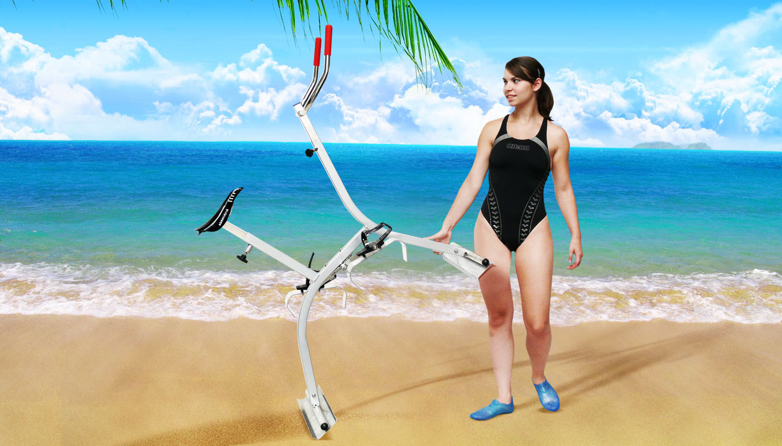 Vélo aquatique beach bike - Aquabike - Archiméde