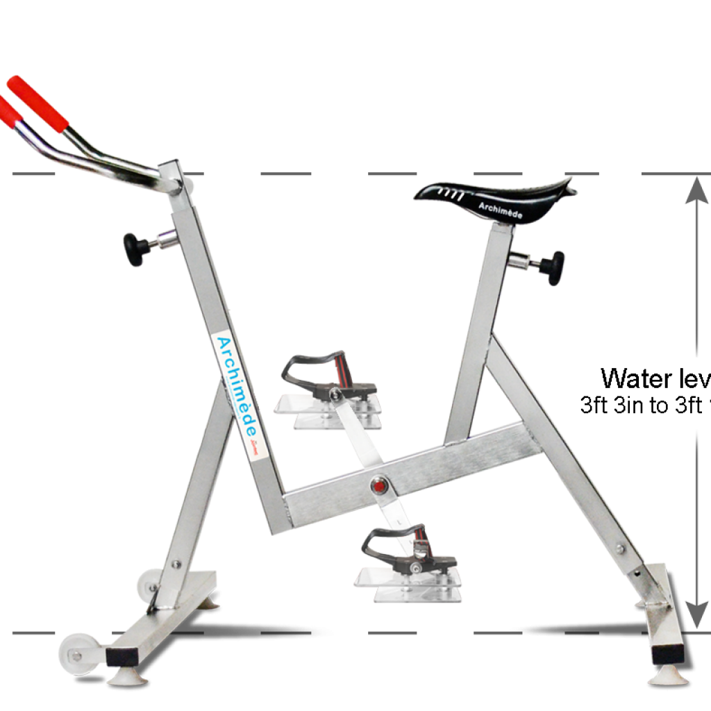 surbased poolbike Archimede - Archimede Aquafitness